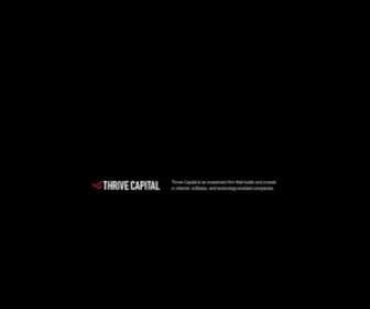 Thrivecap.com(Thrive Capital) Screenshot