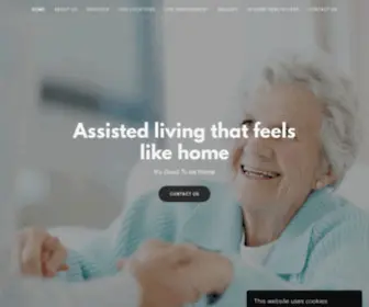 Thrivecarehomes.com(It's Good To Be Home) Screenshot