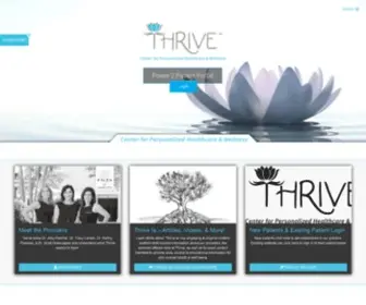 Thrivecarolinas.com(Thrive Carolinas) Screenshot