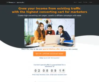 Thrivecartlifetime.com(Lifetime Special Offer) Screenshot