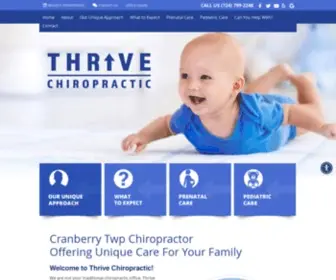 Thrivechiropa.com(Family Chiropractor Cranberry Twp) Screenshot