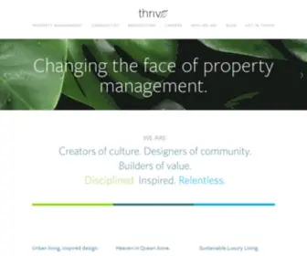 Thrivecommunities.com(Thrive Communities) Screenshot