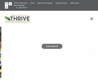 Thriveed.org(Thrive Economic Development) Screenshot