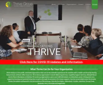 Thrivegroup.ca(Thrive Group) Screenshot