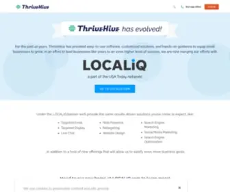 Thrivehive.com(Small Business Marketing Made Simple) Screenshot