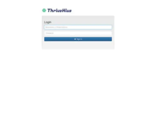 Thrivehivetracking.com(Thrivehivetracking) Screenshot