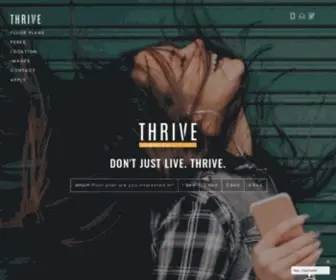 Thriveinlubbock.com(THRIVE in Lubbock) Screenshot