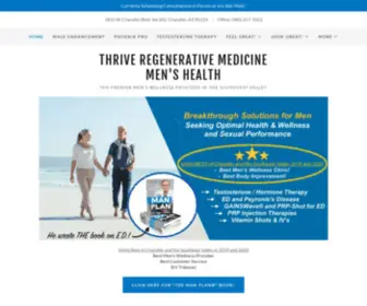 Thrivemed.com(Thrive Regenerative Medicine) Screenshot