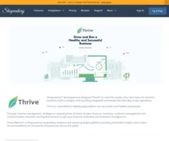 Thrivemetrics.com(Thrive) Screenshot