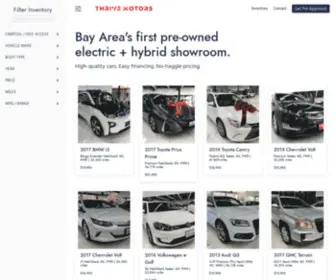 Thrivemotors.com(Thrive Motors) Screenshot