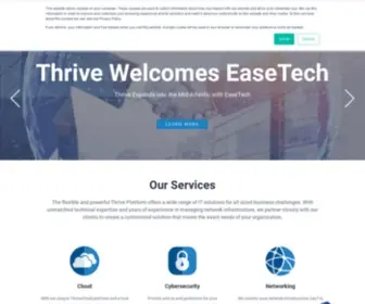 Thrivenetworks.com(NextGen Managed Services Provider) Screenshot