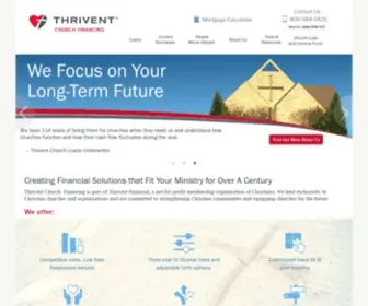 Thriventchurchloans.com(Church Loans) Screenshot