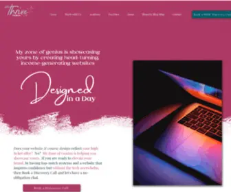 Thriveonline.co.uk(Thrive Online) Screenshot