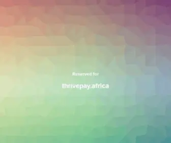 Thrivepay.africa(Thrivepay africa) Screenshot