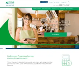 Thrivepay.us(Thrive Payments in MA) Screenshot