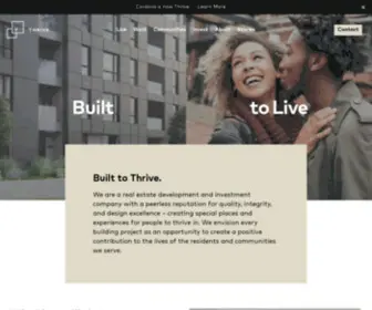 Thriveproperties.ca(Thrive Properties) Screenshot