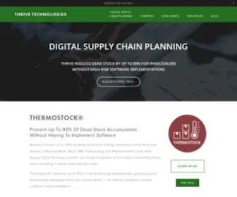 Thrivetech.com(Inventory Optimization Technology for Wholesale Distributors l Thrive Technologies) Screenshot