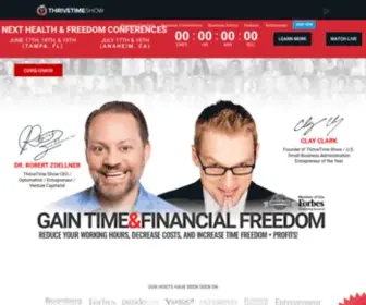 Thrivetimeshow.com(Business coach) Screenshot