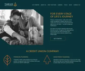 Thrivewealth.ca(Thrive Wealth) Screenshot