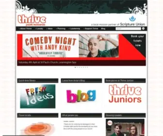 Thriveym.org.uk(Thriveym) Screenshot