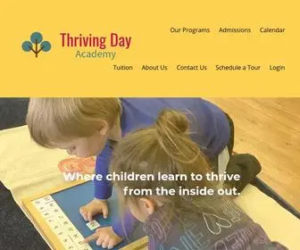 Thrivingday.com(Thriving Day Academy) Screenshot