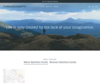 Thrivingearth.com(Thriving Earth Ltd) Screenshot