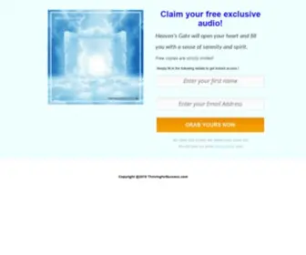 Thrivingforsuccess.com(Make money online) Screenshot