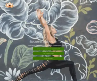 Thrivingplantbased.com(Yoga Online) Screenshot