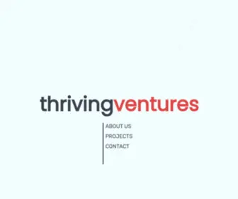 ThrivingVentures.com(Thriving Ventures) Screenshot