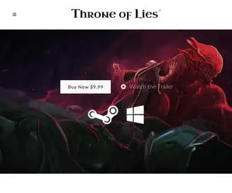 Throneoflies.com(Lies®) Screenshot