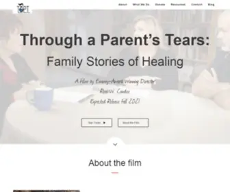 Throughaparentstears.com(Through a Parent’s Tears) Screenshot