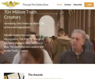 Throughthegoldendoor.com(Through The Golden Door's mission) Screenshot