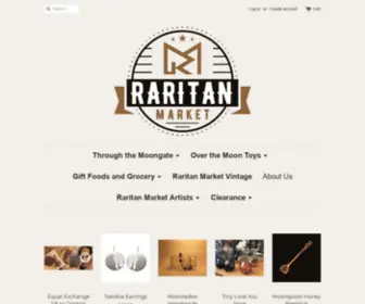 Throughthemoongate.com(Raritan Market) Screenshot