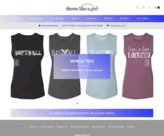 Throwlikeagirl.com(Throw Like a Girl) Screenshot