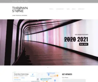 Thrownstone.org(Thrown Stone Theatre Company) Screenshot