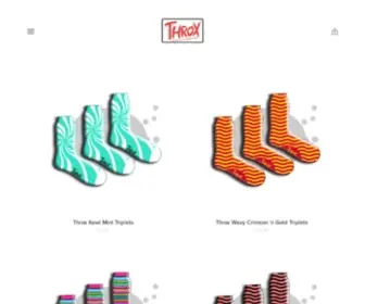 Throx.com(THE CURE FOR THE MISSING SOCK) Screenshot