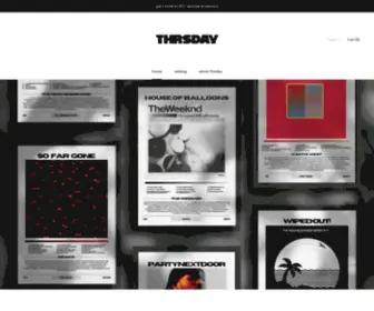 THRsday.co(thrsday) Screenshot