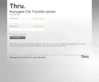 Thruinc.net(Thruinc) Screenshot