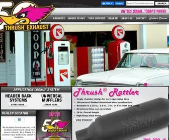 Thrushexhaust.com(Thrush) Screenshot