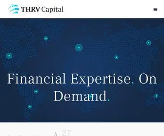 THRvcapital.com(On demand financial expertise) Screenshot