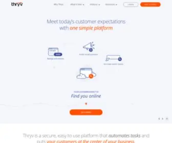 THRYV.info(Thryv's portfolio of small business software) Screenshot