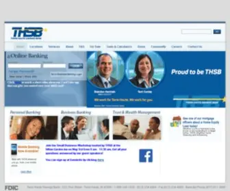 THSB.com(Terre Haute Savings Bank) Screenshot
