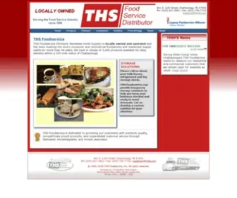 THSFS.com(THS Foodservice) Screenshot