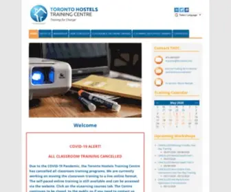 THtcentre.com(Toronto Hostels Training Centre) Screenshot