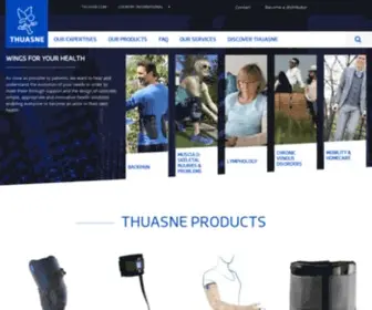 Thuasne.com(Thuasne (EN)) Screenshot