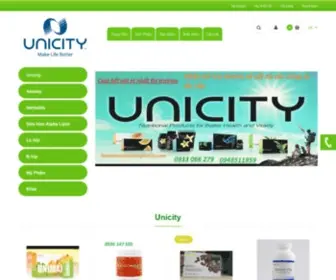 ThucPhamchucnangunicity.com(Thực) Screenshot