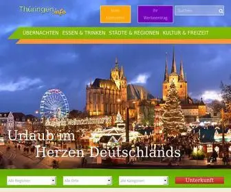 Thueringen.info(Thüringen) Screenshot