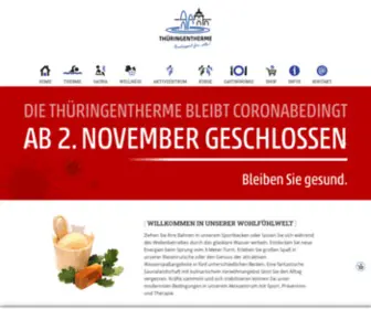 Thueringentherme.de(Thüringentherme) Screenshot