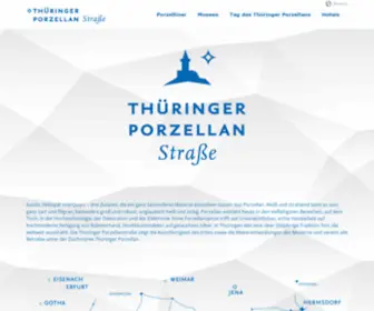 Thueringerporzellanstrasse.de(Förderverein Thüringer Porzellanstrasse) Screenshot