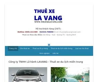 Thuexelavang.com(THUÊ XE LA VANG tại Đà Nẵng) Screenshot